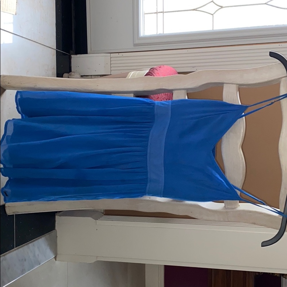 Short Blue Spring Dress Abercrombie